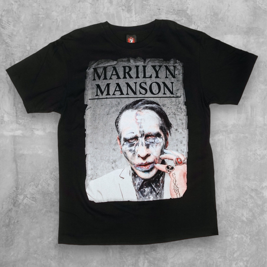 マリリン マンソン （Marilyn Manson)　USED VINTAGEプリント