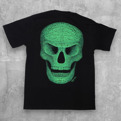 3D SKULL Print Green